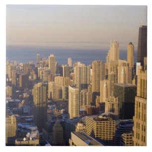 Azulejo De Cerâmica Horizonte de Chicago, Illinois, a partir da Sears