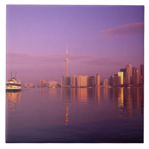 Azulejo De Cerâmica Horizonte de Toronto, Ontário, Canadá