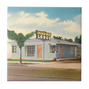 Azulejo De Cerâmica Hotel Vintage, Motel West Lodge Ouro
