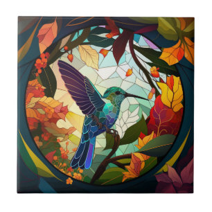 Azulejo De Cerâmica Humming Bird - Vidro Estreito