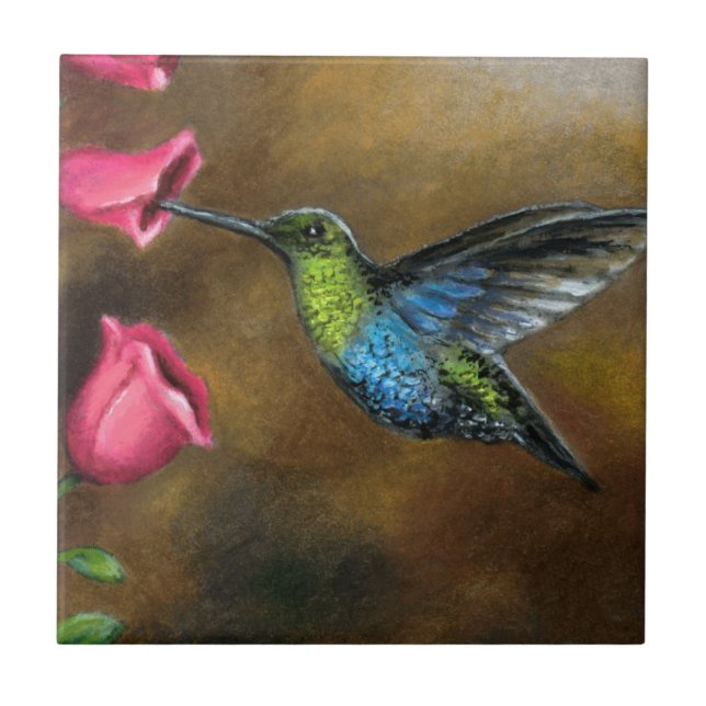 Azulejo De Cerâmica Hummingbird 571 (Frente)