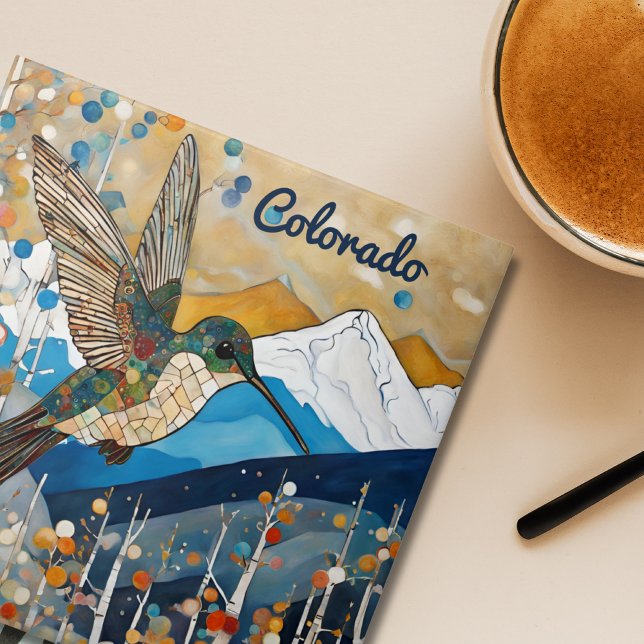 Azulejo De Cerâmica Hummingbird Art Nouveau (Criador carregado)