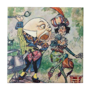 Azulejo De Cerâmica Humpty Dumpty em Wonderland