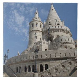 Azulejo De Cerâmica Hungria, cidade capital Budapeste. Buda, Castelo 2