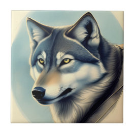 Azulejo De Cerâmica Husky Siberiano