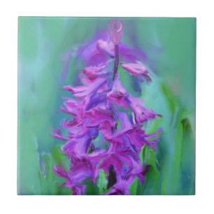 Azulejo De Cerâmica Hyacinth Flower