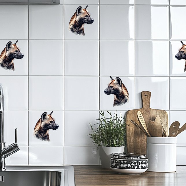 Azulejo De Cerâmica Hyena (Criador carregado)