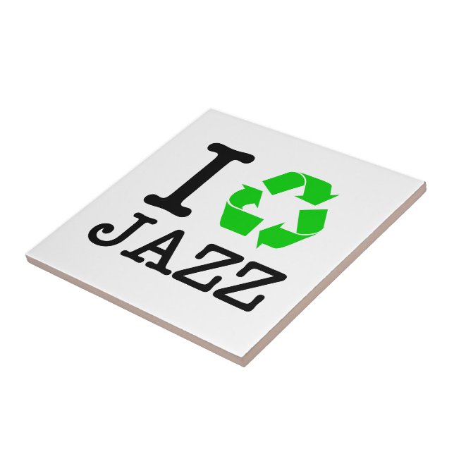 Azulejo De Cerâmica I Reciclar Jazz (Lateral)