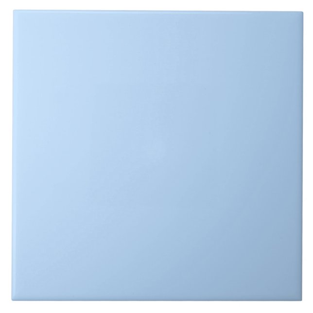 Azulejo De Cerâmica Ice Blue, Frosted Blue | #B9DCFF (Frente)