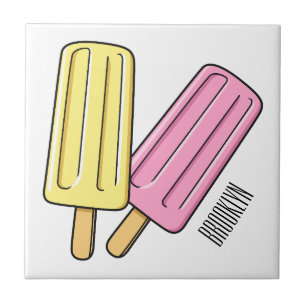 Azulejo De Cerâmica Ice pop cartoon