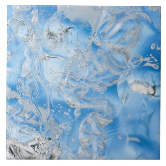 Azulejo De Cerâmica Iceberg Azul legal (Frente)