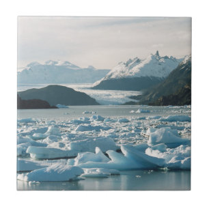 Azulejo De Cerâmica Icebergs Glaciais