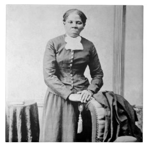 Azulejo De Cerâmica Ícones da História Negra: Harriet Tubman, Direitos
