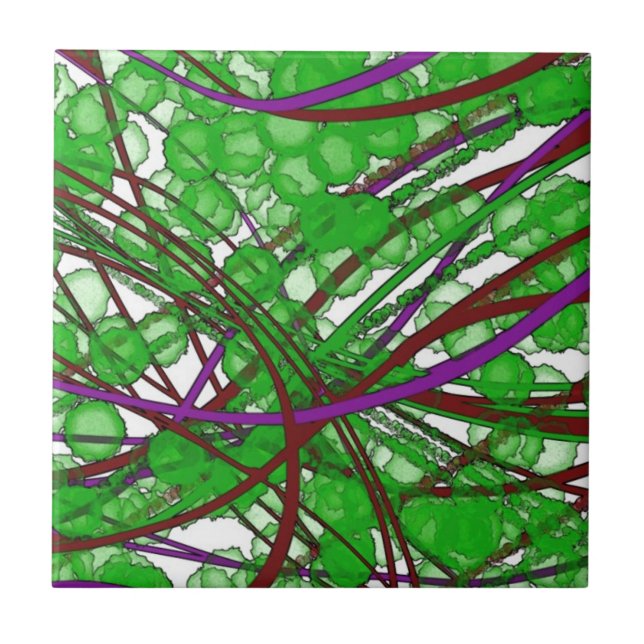 Azulejo De Cerâmica Idade do Geek (Frente)