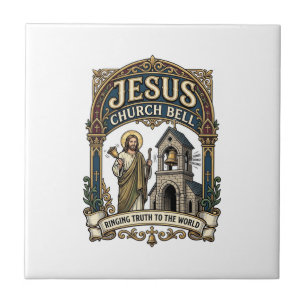 Azulejo De Cerâmica Igreja de Jesus Sino Igreja de Jesus Sino Fé Crist