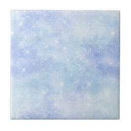 Azulejo De Cerâmica Iidescente azul-claro gradiente