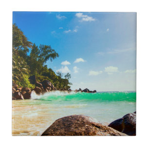 Azulejo De Cerâmica Ilha Tropical Getaway