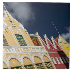 Azulejo De Cerâmica Ilhas ABC, CURACAO, Willemstad: Punda