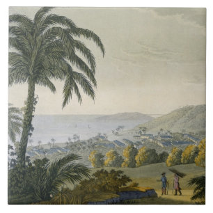 Azulejo De Cerâmica Ilheus (gravura da cor)