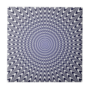 Azulejo De Cerâmica Ilusão óptica