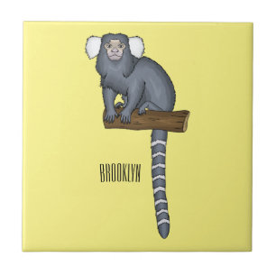 Azulejo De Cerâmica Ilustração comum de desenho animado