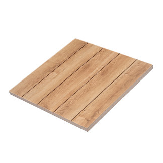 Azulejo De Cerâmica Ilustração da madeira Pavimento castanho claro