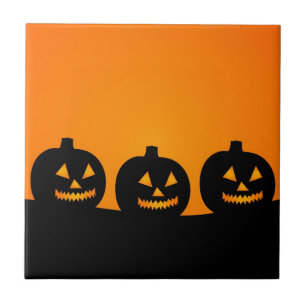 Azulejo De Cerâmica Ilustração de Halloween