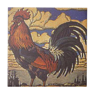 Azulejo De Cerâmica Ilustração de País Retroativo da Galeria de Fazend