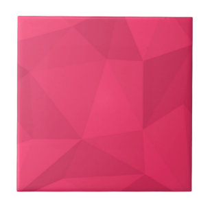 Azulejo De Cerâmica Ilustração de triângulo rosa, legal, exclusiva e d