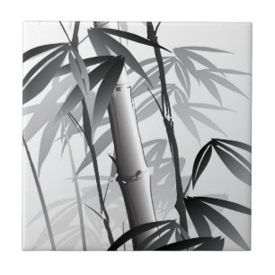 Azulejo De Cerâmica Ilustração de uma pintura oriental do estilo