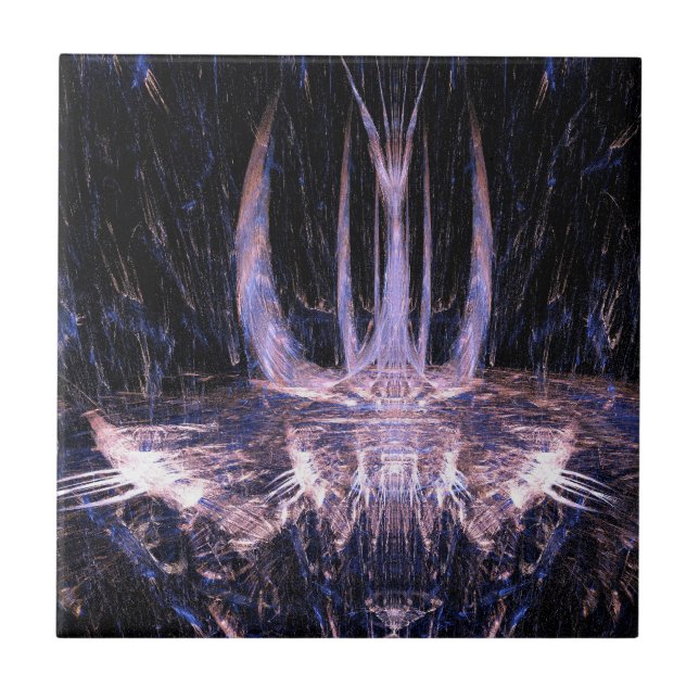 Azulejo De Cerâmica Imagem da projeção (Frente)