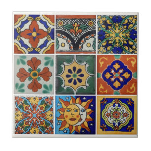 Azulejo De Cerâmica Imagem do Azulejo Talavera no Azulejo de Pequenas 