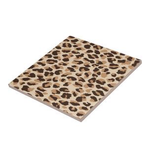 Azulejo De Cerâmica Impressão Azulejo-Leopardo Trivet