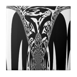 Azulejo De Cerâmica Impressão de Abstrato de arte africana