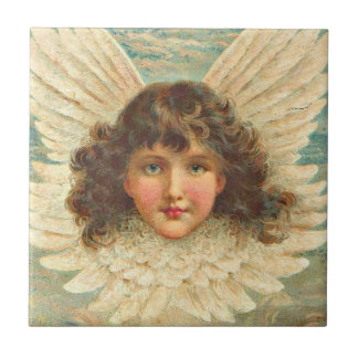 Azulejo De Cerâmica impressão de anjo vitoriano