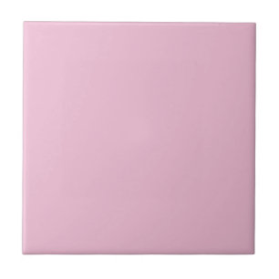 Azulejo De Cerâmica Impressão de cor sólida da Rosa claro Nosegay, pin