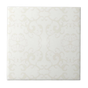 Azulejo De Cerâmica Impressão de padrão clássico de vintage sutil - pe