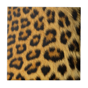 Azulejo De Cerâmica Impressão de peles de leopardo