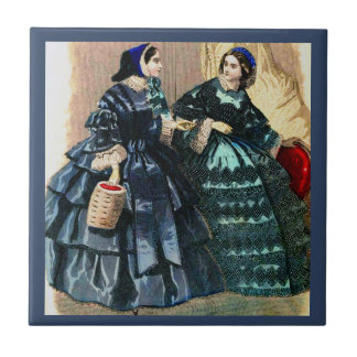 Azulejo De Cerâmica impressão de prancha de moda de 1858