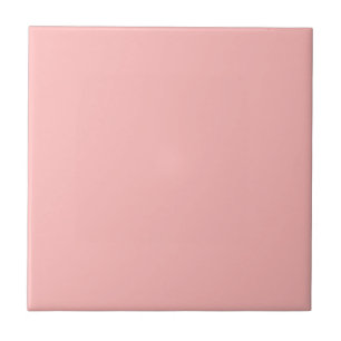 Azulejo De Cerâmica Impressão do Pastel Sólido Colorido Rosa