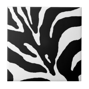 Azulejo De Cerâmica Impressão em Animais de Stripe Zebra