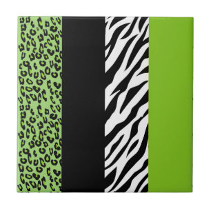 Azulejo De Cerâmica Impressão Leopardo, Impressão Zebra, Impressão Ani