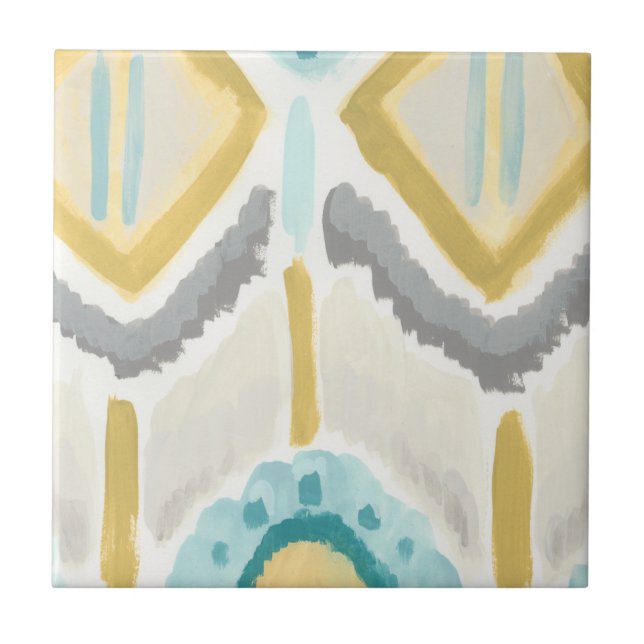 Azulejo De Cerâmica Impressão Têxtil II (Frente)