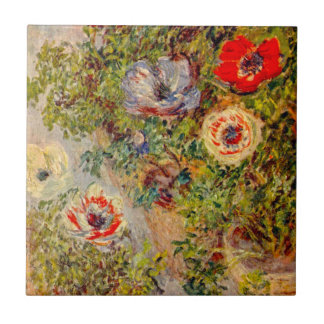 Azulejo De Cerâmica Impressionista Floral - Claude Monet