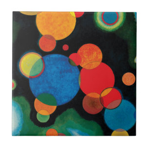 Azulejo De Cerâmica Impulso reforçado por Wassily Kandinsky