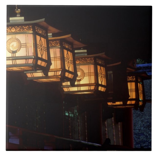 Azulejo De Cerâmica Inari Grand Shrine, Fushimi, Kyoto, Japão (Frente)