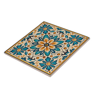 Azulejo De Cerâmica Índia tradicional Art. 8.o ortográfico tradicional