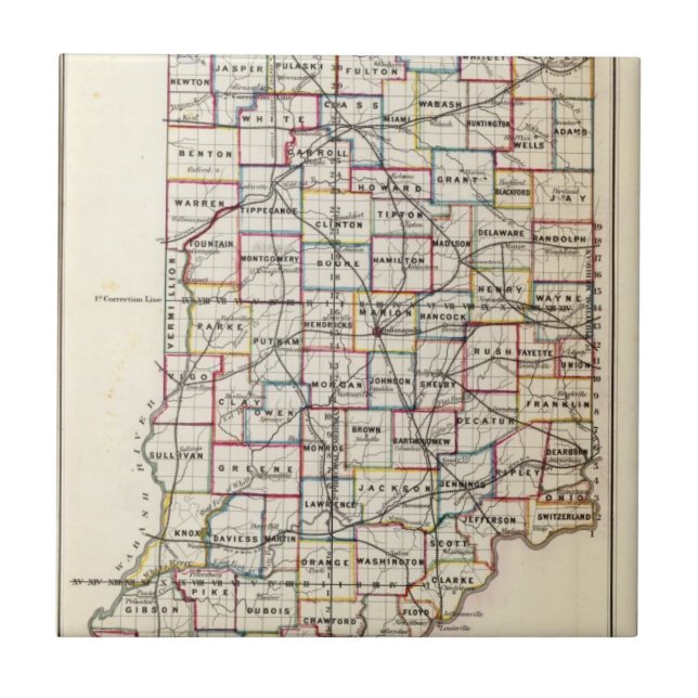 Azulejo De Cerâmica Indiana 2 (Frente)