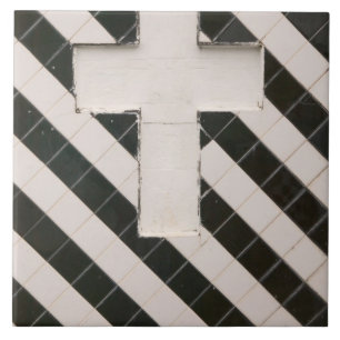 Azulejo De Cerâmica Índias Ocidentais Francesas, Guadaloupe, Grande T