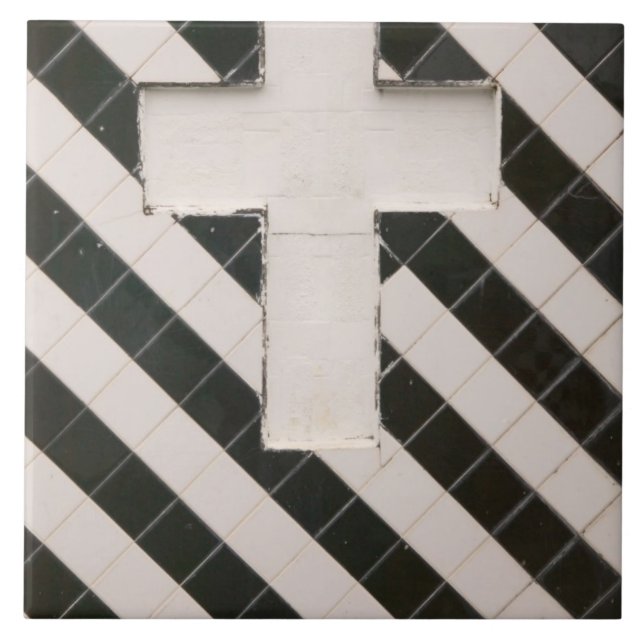 Azulejo De Cerâmica Índias Ocidentais Francesas, Guadaloupe, Grande Te (Frente)